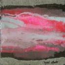 es fliesst 4, 30x30cm, pigmente, zement, epoxidharz auf pappwabenplatte.JPG