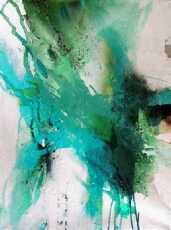 flow, 30x40cm, pigmente, bitumen auf leinwand.JPG