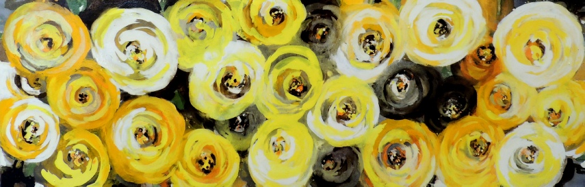 nostalgierosen 1, 120x40cm, pigmente,bitumen, lack auf leinwand.JPG