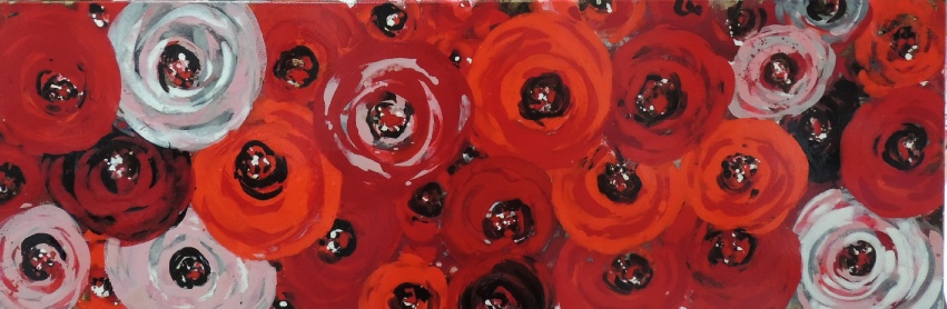 nostalgierosen 3, 120x40cm, pigmente,bitumen, lack auf leinwand.JPG